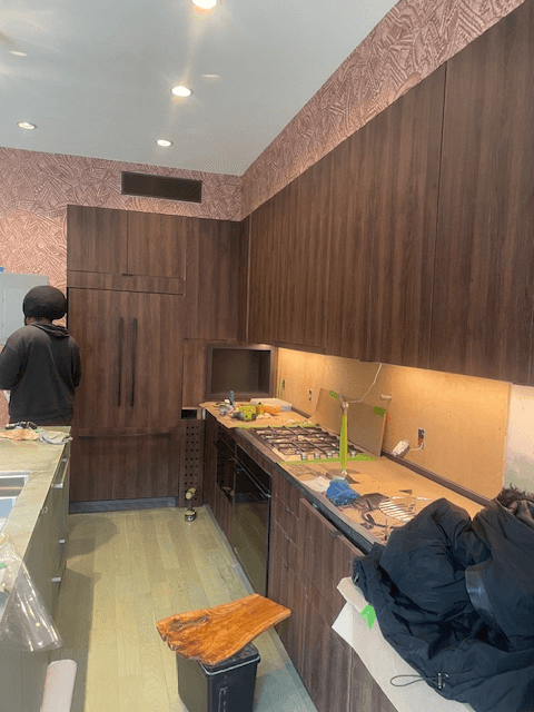 Modern kitchen remodel